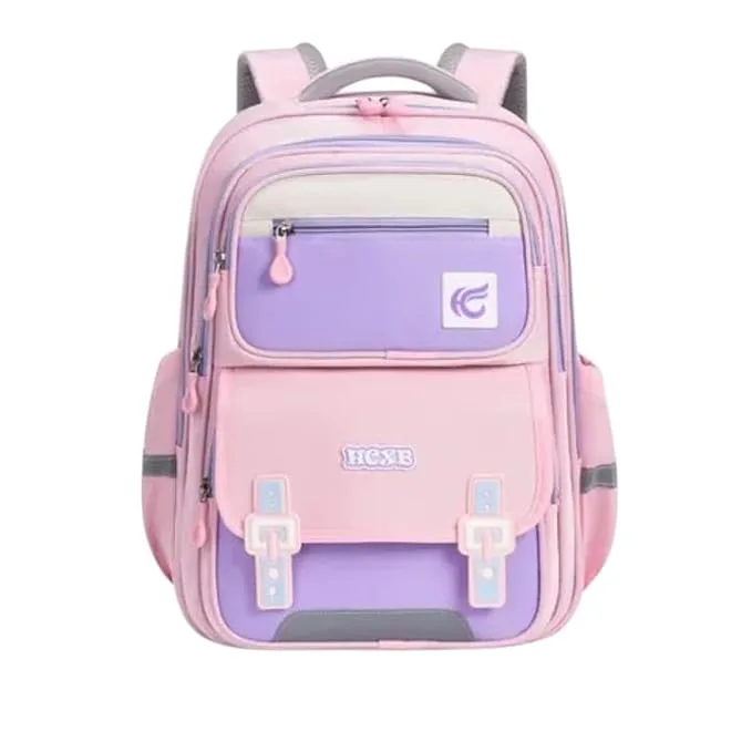 Large Capacity Lightweight Kids School Bag with Multiple Compartments