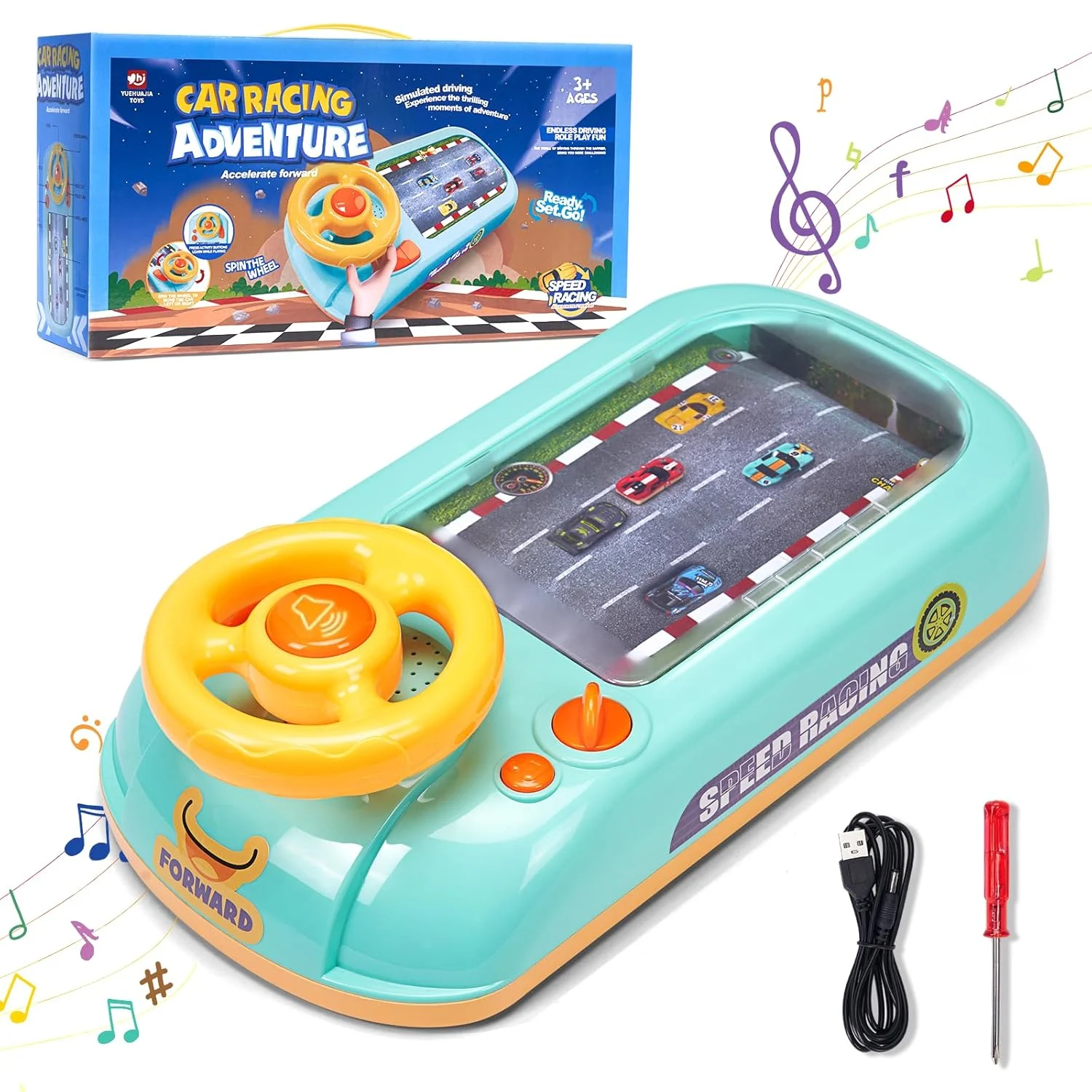 Kids Car Racing Adventure Game