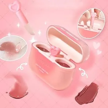 2-in-1 Lipstick & Lip Gloss Set